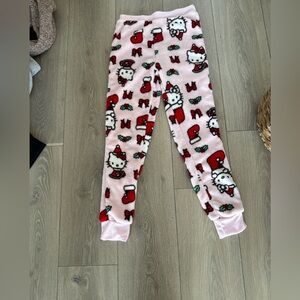 Pink Hello Kitty Fleece Pajama Pants